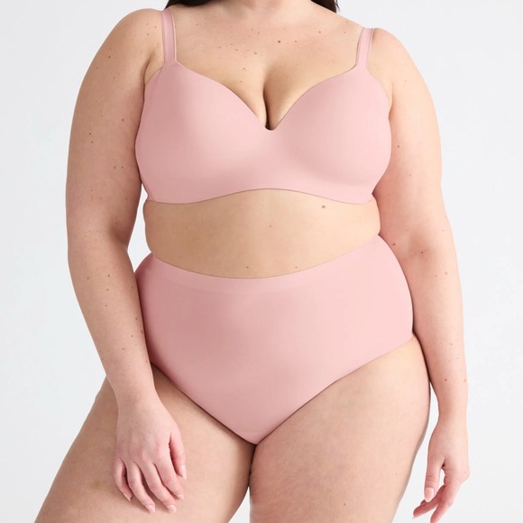 NWT, Knix Leakproof UltraThin No-Show High Rise, Rose Water, L, C38 - Picture 1 of 3